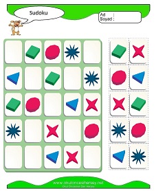 Sudoku Çocuk Bulmacaları